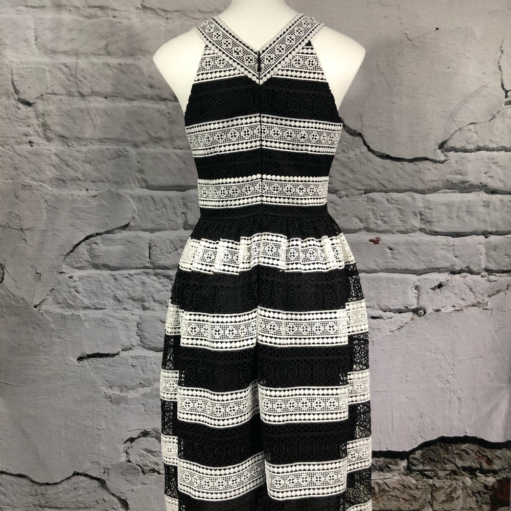 Kate Spade Scenic Route colorblock lace dress sz 4 - Picture 3 of 10